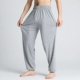 男女宽松纯色运动裤 莫代尔棉混纺大码 夏季 薄款 束脚透气舞蹈太极裤