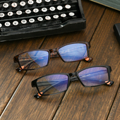 防蓝光老花镜超轻舒适老花眼镜女抗疲劳中老年超轻男款 远视镜高清