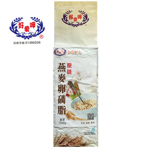 台湾好爱佳好爱呷原味燕麦片卵磷脂三合一即食非转基因真空压缩 - 封面