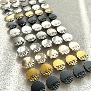 背带裤纽扣圆形多色不规则金属扣子牛仔裤收腰神器纽扣上衣装饰扣