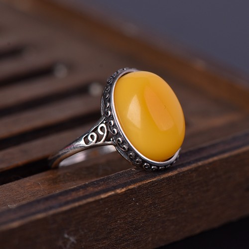 男女款S925纯银DIY镶嵌戒指空托