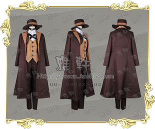雅轩cosplay服装  文豪野犬 黑手党   中原中也 新品