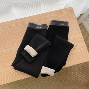 棉毛裤 弹力大质量好 秋裤 不起球女士保暖裤 女 400克四面弹零感裤