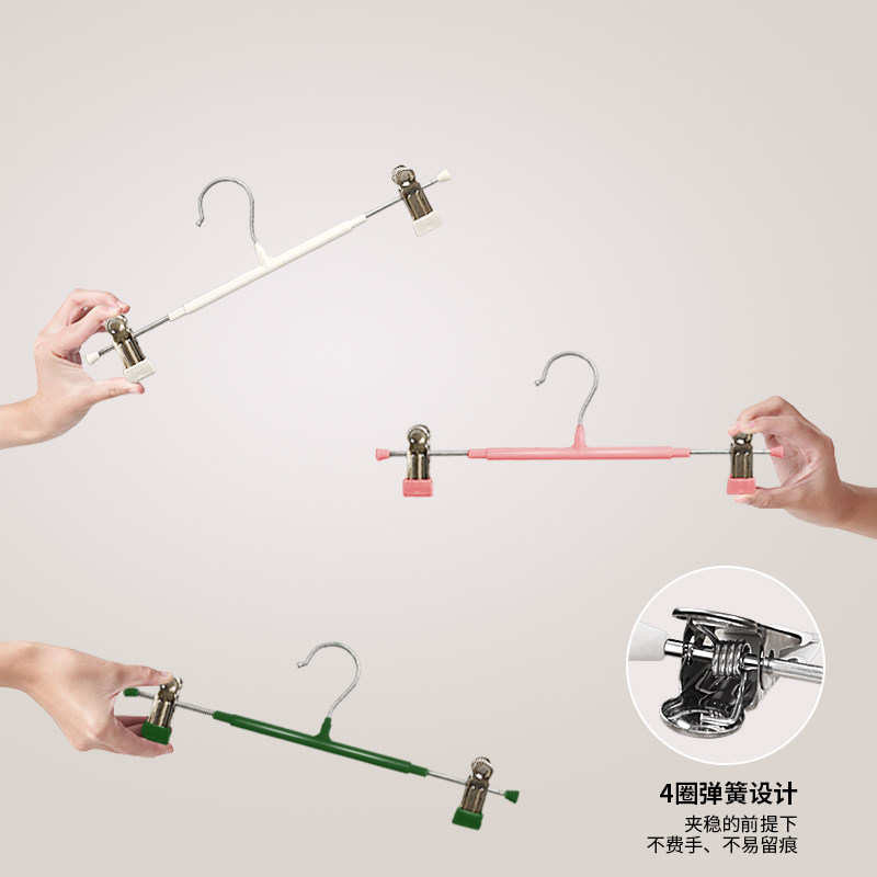 加厚实芯无痕强力夹防滑裤夹裤架