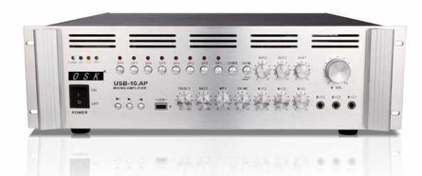 OSK 奥斯卡 电压功放 1000W MP3-10.0AP