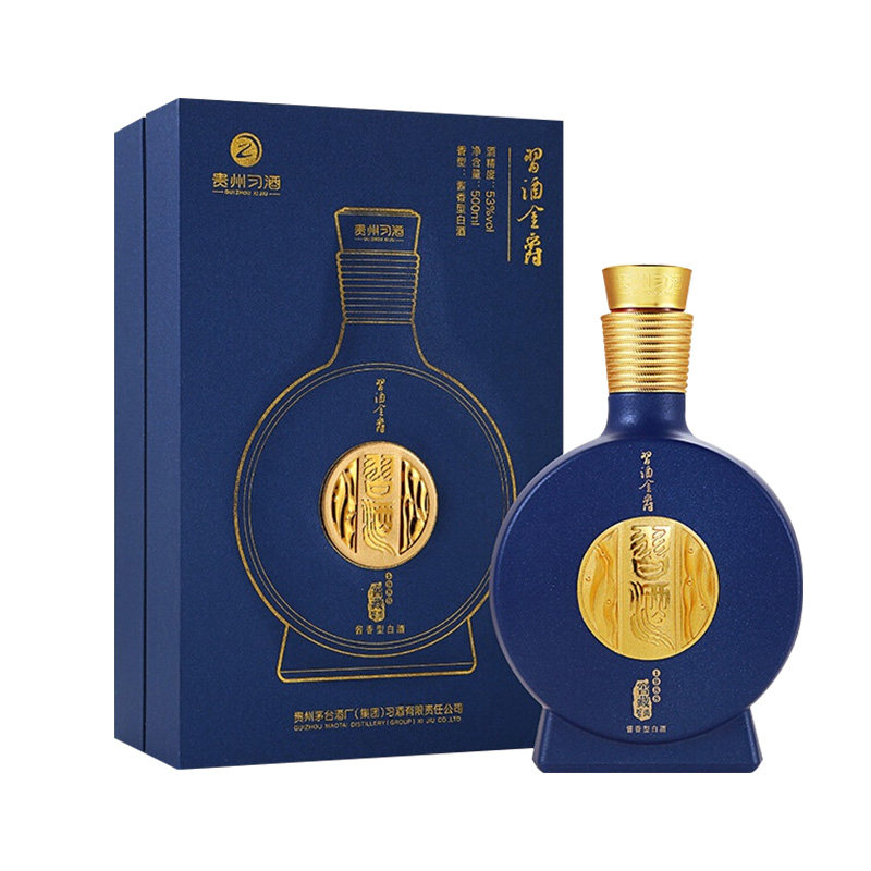 贵州习酒窖藏1988金爵53度500ML*1瓶官方授权 正品保障