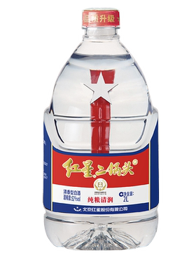 2L大桶清香型白酒口粮酒