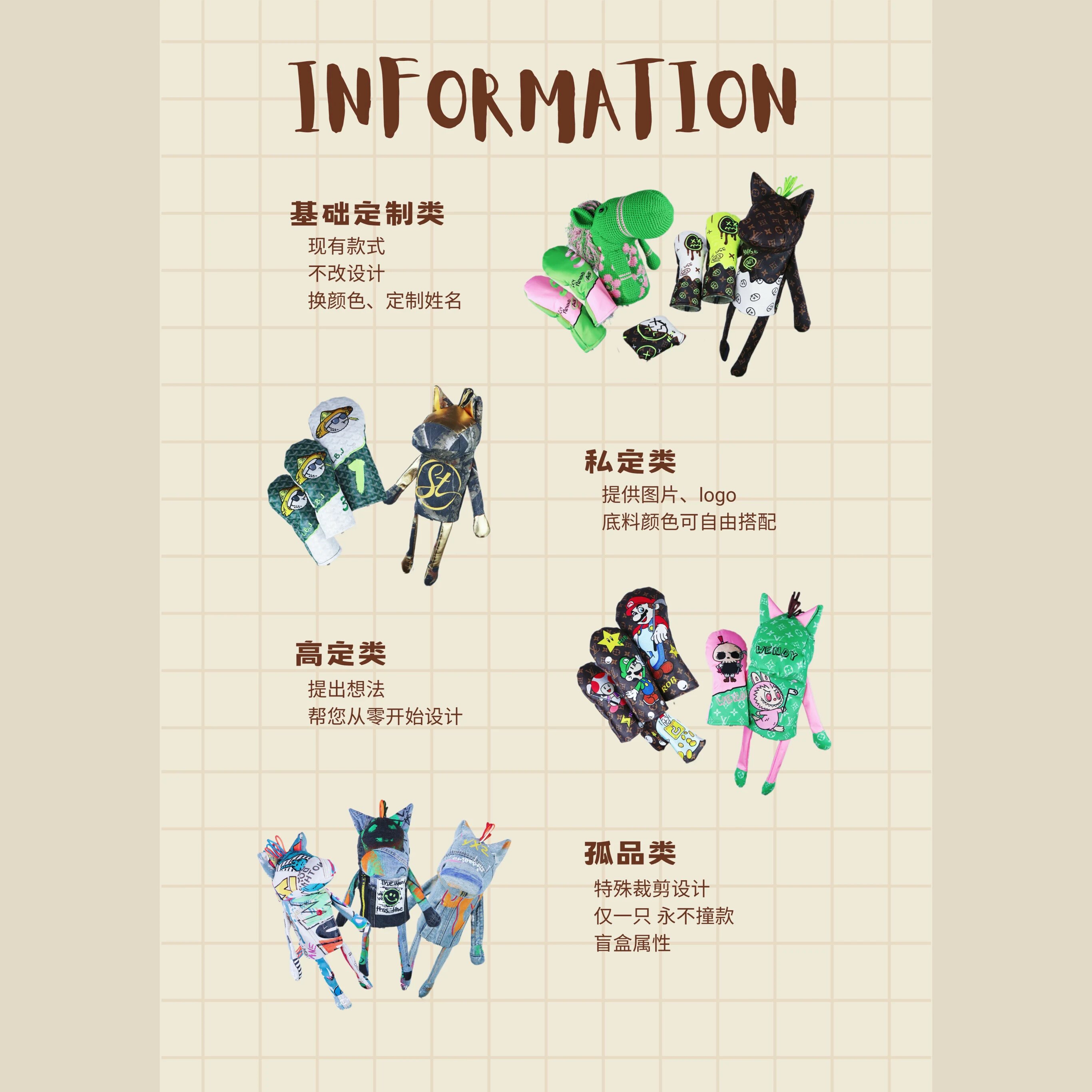 GolfAct 高尔夫杆头套设计、定制专用链接。图片