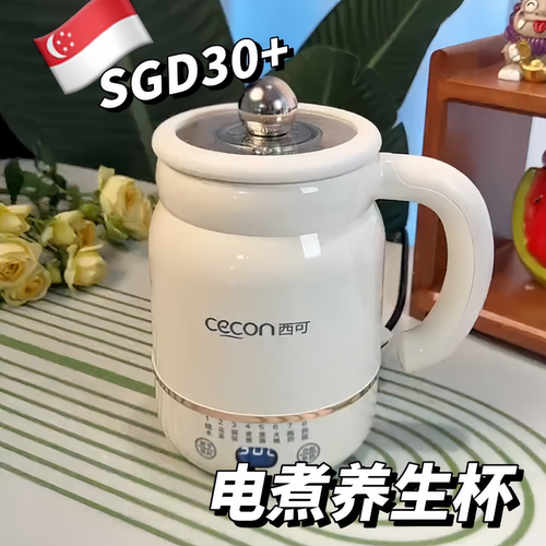 陶瓷釉电炖杯便携式烧水杯