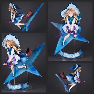 美少女手办东方Project雾雨魔理沙飞天扫把二次元动漫1/6模型摆件
