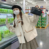 现货有买秀冬装小个子短款毛呢外套B228-A182-P165控248，女装毛呢外套，浙宝228
