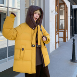 【新品现货】228-A670-P280-K398帽子可拆做包包50绒银杏黄羽绒服，女装羽绒服，浙宝228