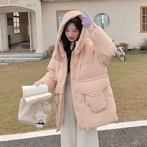 【现货】奶fufu粉色羽绒服B228-A595-P225控328图片