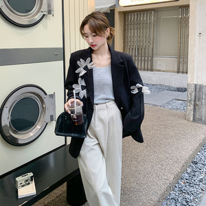 【大货】 2026春季手工可拆立体花朵西装外套A617-P150控248图片