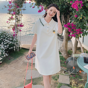 现货 有买秀 夏季新款POLO连衣裙228-A153-P115控168图片