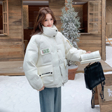 【新品现货】免洗面料50绒短款羽绒服B228-A656-P220K328，女装羽绒服，浙宝228