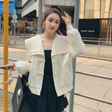 2025秋季盘扣风减龄短外套228-A130-P125控178，女装短外套，天丽