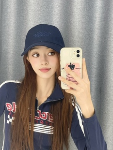 美式刺绣鸭舌帽女大头围加深夏季显脸小宽帽檐棒球帽男65cm遮颧骨