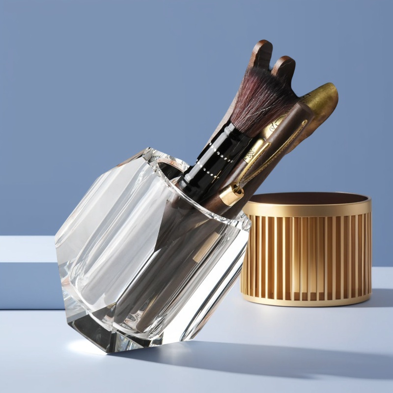 高档水晶收纳罐茶具收纳盒