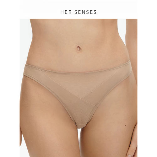 HER SENSES 26AW 触动系列网布中腰三角裤舒适无痕性感P171
