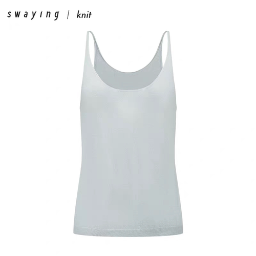 SWAYING KNIT 26SS 无缝背心 春夏气质通勤修身显瘦背心上衣女