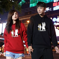 Áo len nam hoodie 2019 mùa thu đông mới Phiên bản Hàn Quốc mùa thu đông của sinh viên - Áo len áo len nam hàn quốc