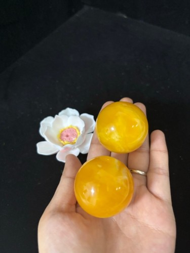 天然蜜蜡单珠散珠子圆珠手串单圈男士女款老蜜蜡琥珀手链俄料配饰
