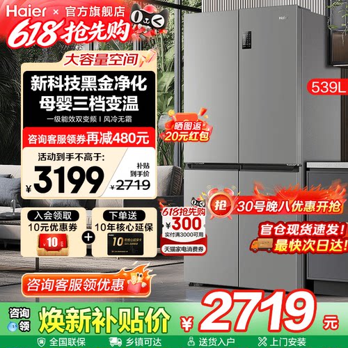 大容量空间 一级能效 黑金净化