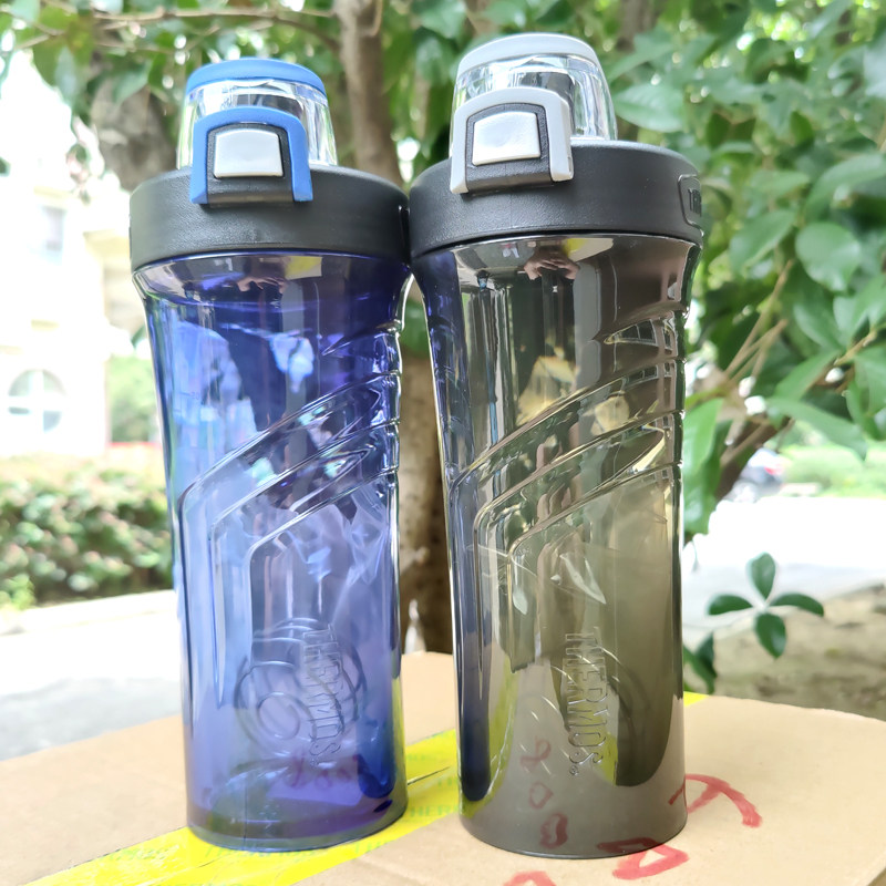 膳魔师带刻度摇摇杯大容量运动水杯学生奶昔搅拌蛋白粉710毫升