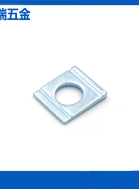 GB852工字钢用方斜垫片垫圈 发黑方斜平垫四方斜垫M6M8M20M24M30