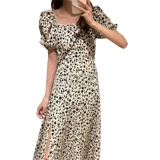 Летнее платье, корсет, длинная юбка, квадратный вырез, в цветочек, французский стиль, коллекция 2022, премиум класс