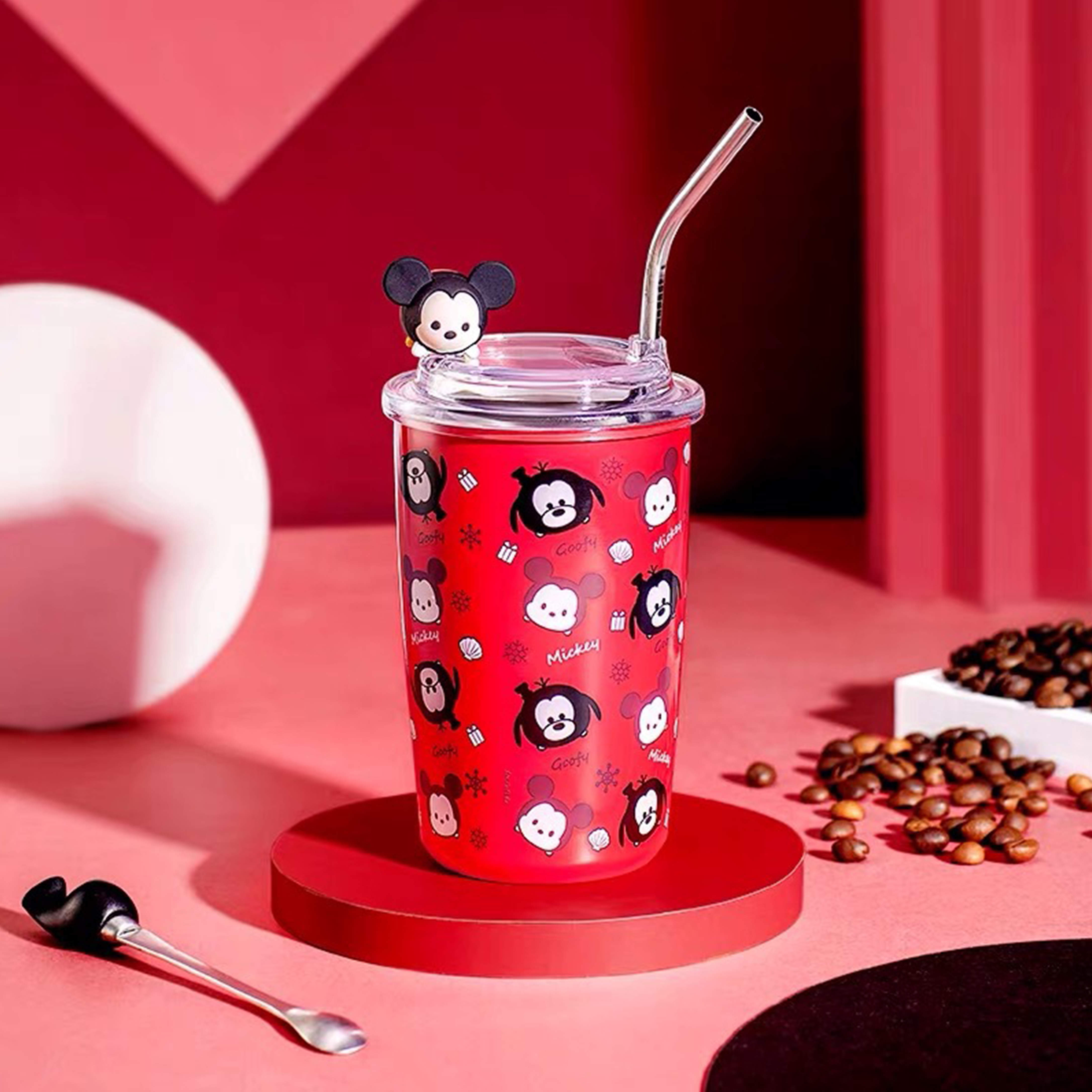 网红吸管杯高颜值保温杯