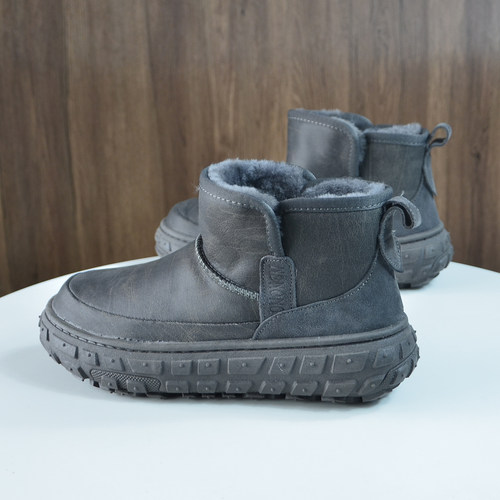 2025新款男士雪地靴加绒加厚底