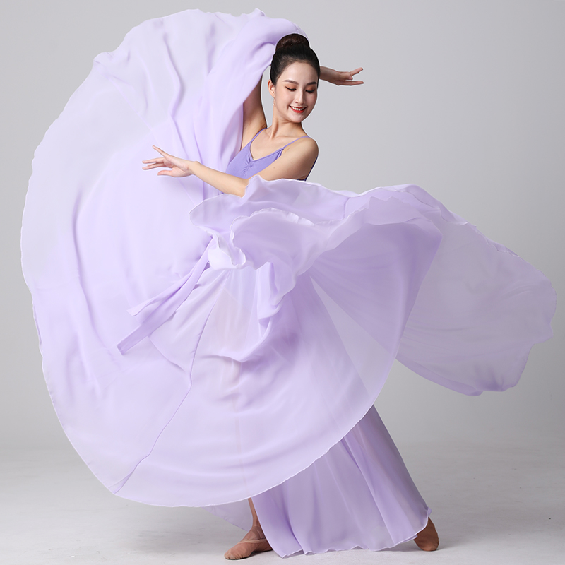 新款舞蹈一片式绑带古典半身裙