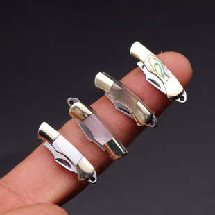 微型黄铜贝壳刀袖珍开快递刀婴儿随身佩戴刀开箱刀钥匙扣迷你小刀