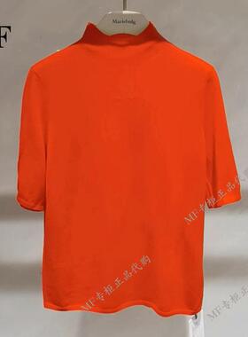 MF玛菲2024冬专柜正品 羊毛 短袖 半高领针织衫A1EG4685M 1980