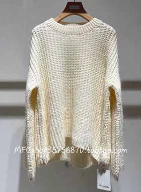 MF玛菲专柜正品2026春 马海毛 慵懒风宽松针织外套A1GB1802M 2880