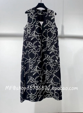 AUM奥姆2025冬专柜正品 聚酯纤维+棉 宽松 背心连衣裙M1FZ41516