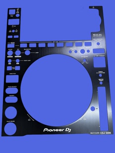 适用先锋CDJ3000打碟机表面面板 外壳控制面板 原装替换配件
