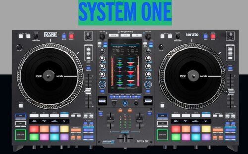 RANE莱恩 SYSTEM ONE 电动扭力转盘DJ一体机 Engine DJ独立主机