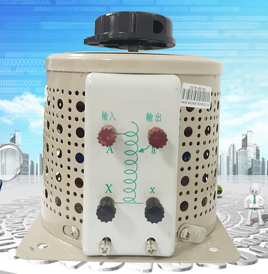 正泰调压器500W/TDGC2J-0.5KVA可调变压器0-250V圆形带安装螺丝孔