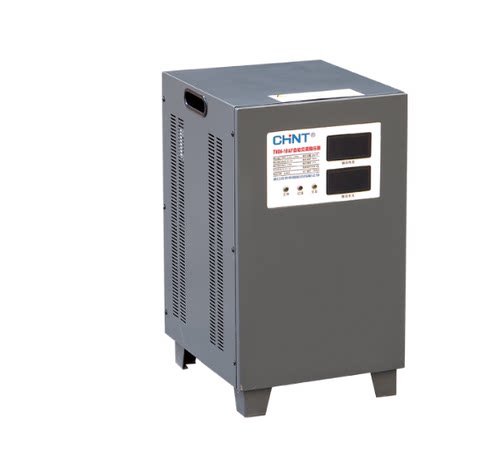 正泰220V单相低压数显自动交流稳压器TND6-10/15/AF家用130-250V