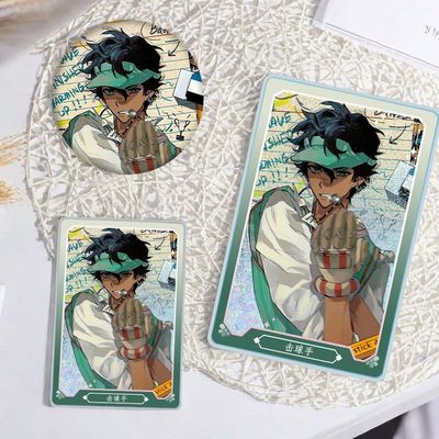 击球手流沙麻将徽章二次元亚克力立牌生日礼物摆件吧唧