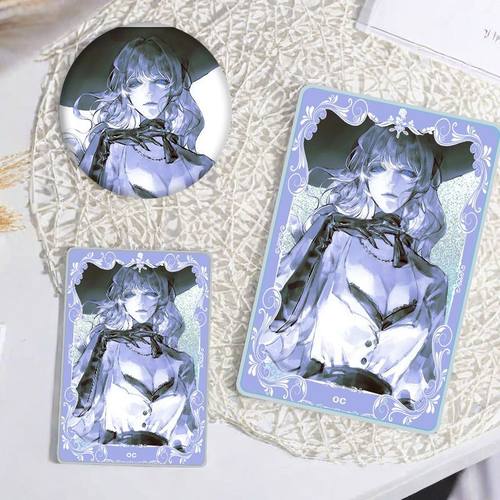 无期迷途oc流沙麻将吧唧徽章亚克力砖精美桌面立牌生日礼物摆件