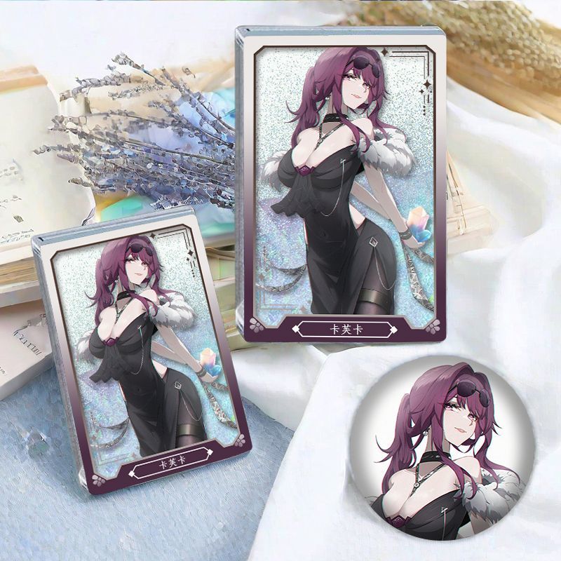崩坏星穹铁道卡芙卡流沙麻将吧唧徽章亚克力精美周边桌面立牌摆件