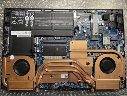 神舟t8将星x15at40系列显卡同方模组加装水冷笔记本水冷