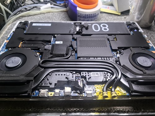 极光x蛟龙pro雷神猎刃s机械师L16笔记本50系列显卡水冷