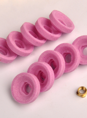 弯头打磨机砂轮 红色 小碗型砂轮 123N 093N  平面气动砂轮 30mm