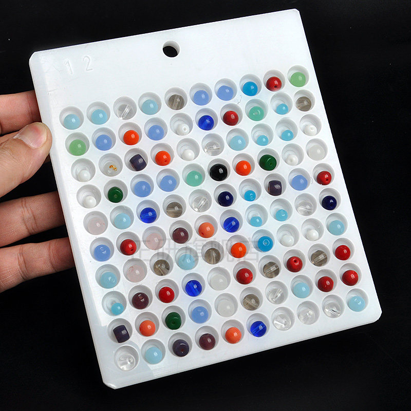 数珠板数珠盘数珠子神器点数板分珠盘大小分离器分拣器量珠子工具