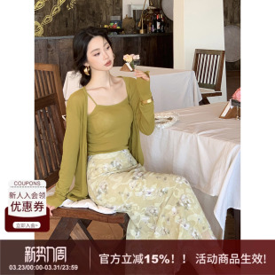 高级复古A字裙 新款 SYT自制 肌理感提花高腰显瘦半身裙女2026春季